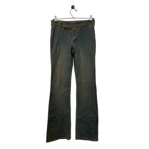 yLondon Women's Jill Jeans Size 28 Dirty Wash